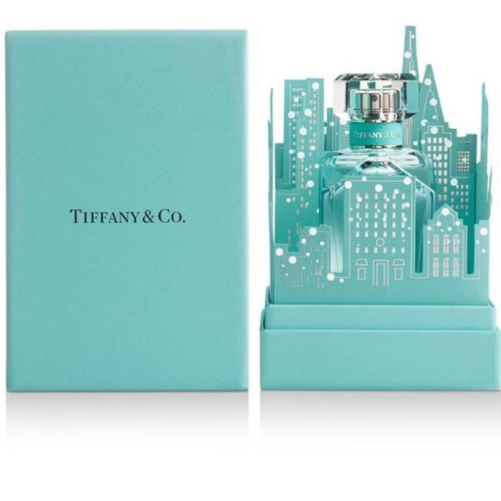 Tiffany -  Limited Edition Skyline Box and Packaging for 1.7 oz Bottle.